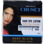 Deep Black Cruset Hair Dye Lotion 28ml