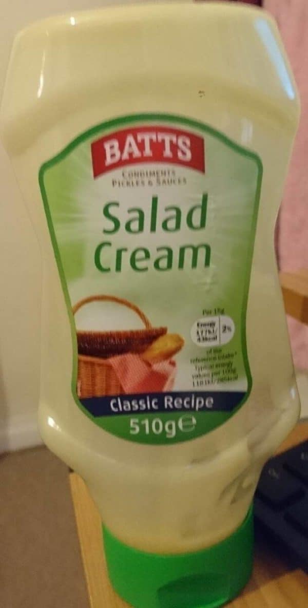 Batts Salad Cream 510g
