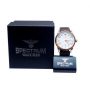 Spectrum Leather Men's Watch - Dark Brown