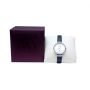 Accurist Silver Face Leather Men's Watch - Black